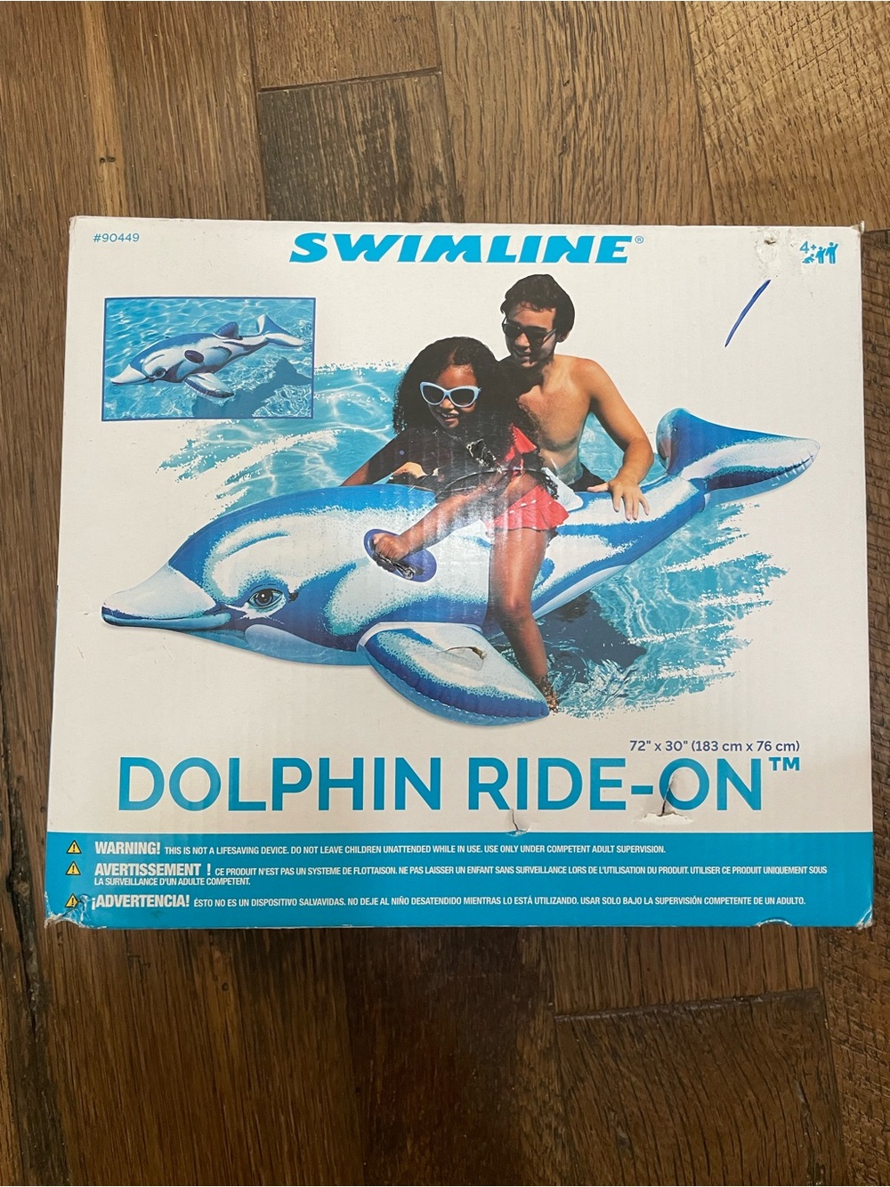 NEW Swimline Floaty Dolphin pool toy